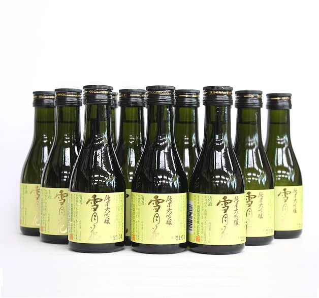 5888円 2021セール 送料無料 両関 純米大吟醸 雪月花 180ml×12本