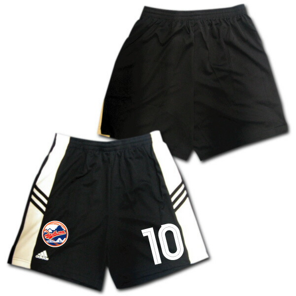 adidas サッカーショーツ 黒 KIRIN　XＬサイズ　非売品　支給品 adidas 日本代表 KIRIN ショートパンツ ネイビー Lサイズ