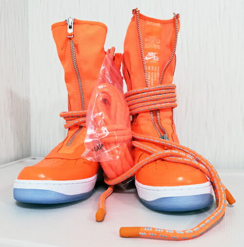 O K A Football Nike Special Field Air Force 1 High Orange