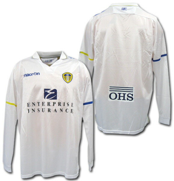 leeds united long sleeve shirt