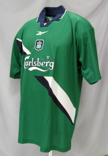 liverpool green reebok kit