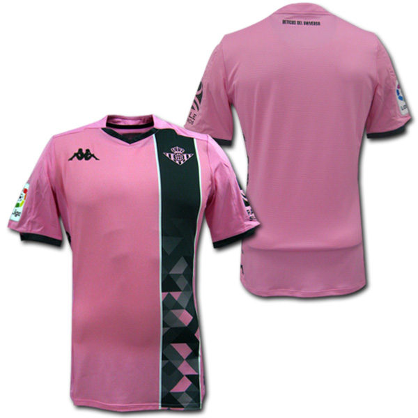 real betis pink jersey