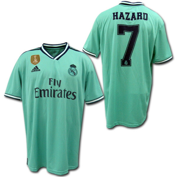 爆売り Cwc18パッチ付 19 レアル マドリード 3rd エメラルド 7 Hazard アザール Adidas Cl仕様 W メーカー包装済 Www Papermoney World Com