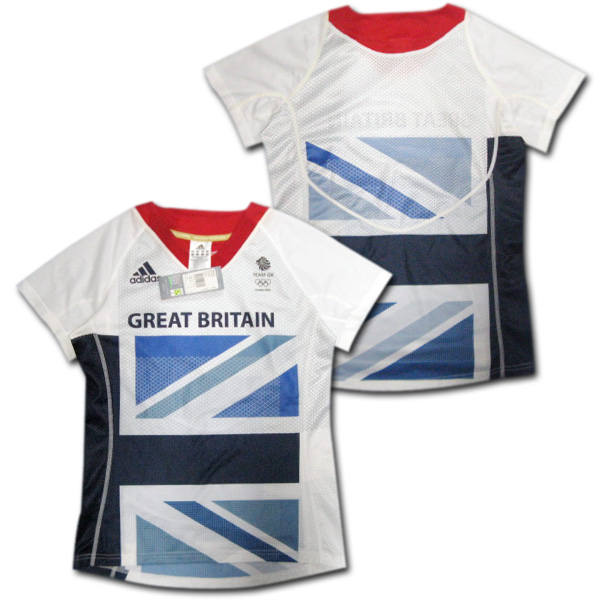 楽天市場 ロンドン五輪限定 Team Gb イギリス代表 女性用tシャツ アディダス製 O K A フットボール
