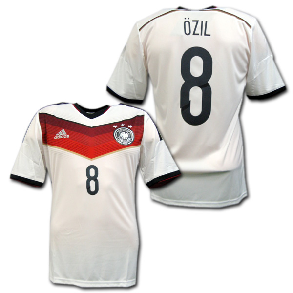 楽天市場 14 ドイツ代表 Home 白 8 Ozil メスト エジル ブラジルw杯 Adidas O K A フットボール