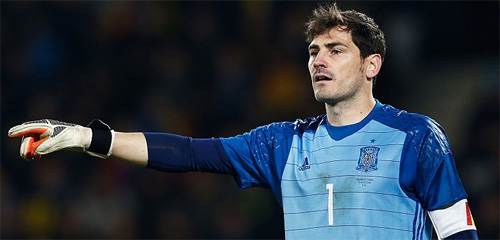 楽天市場 スペイン代表 16 Gk キーパー 水色 1 I Casillas イケル カシージャス ユーロ16 Adidas O K A フットボール