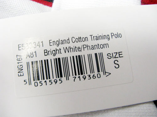 楽天市場 5999円 税 ラグビーイングランド代表 O2付き トレーニング ポロシャツ 白 Canterbury製 O K A フットボール