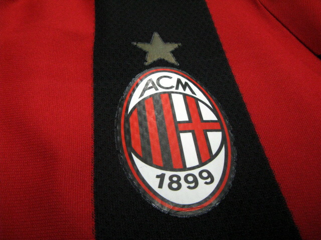 楽天市場 ヴィンテージ 03 04 Acミラン ホーム 赤黒 オーセンティック 7 シェフチェンコ Adidas製 O K A フットボール