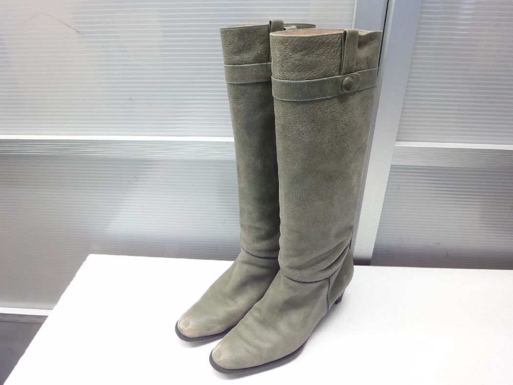 楽天市場】リネアエヴォ LINEAEVO ダークブラウン ロングブーツ 24  