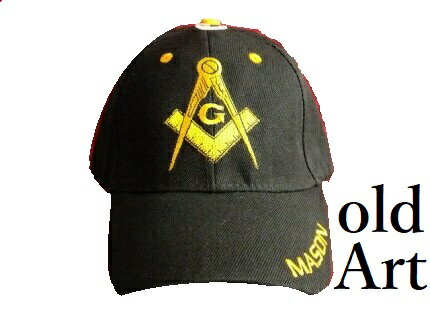 フリーメイソン会員限定キャップ NEW ERA(ニューエラ) / フリーメイソン/キャップ/7 3/8/コットン/BLK