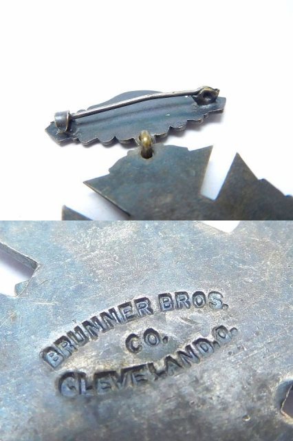 Usa製 1906年頃通貨価値 其頃事 アンティーク フリーメイソン テンプル騎士人集り 修飾 十字台座 裂地 バッチ 記章 M 中古 貨物輸送無料 Cannes Encheres Com