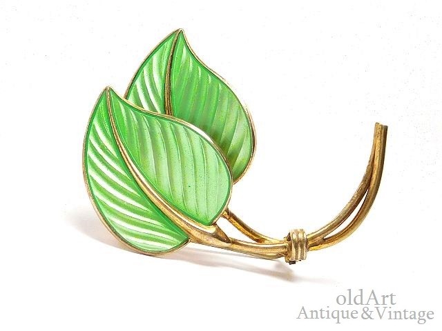 北欧 ノルウェー製 1950年代 Hans Myhre 七宝焼 エナメル 装飾 ヴィンテージ シルバー製 リーフ 葉 ブローチ 曲線美 M 中古 送料無料 septicin Com