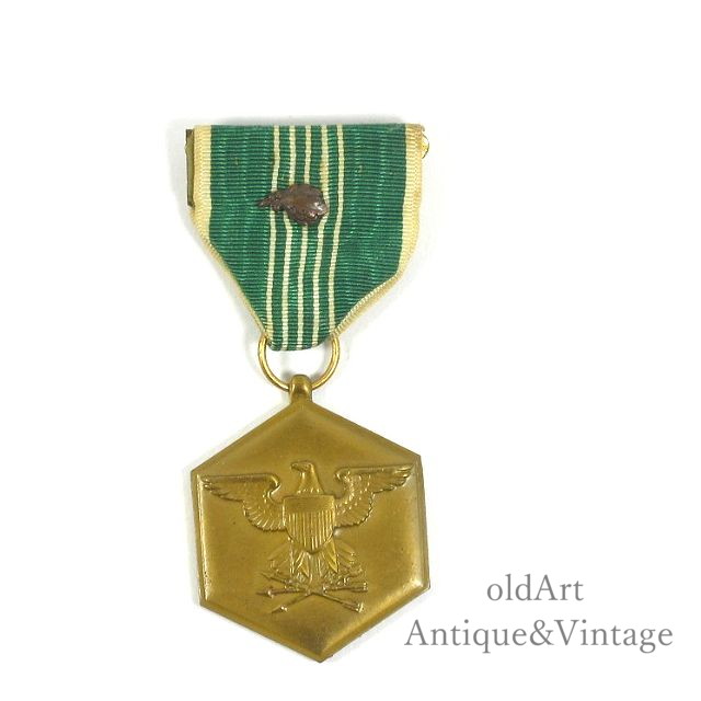 USA製 1970年代 アメリカン ヴィンテージ 当時物 US.ARMY MEIRT 米軍 ミリタリー 勲章 徽章 バッジ ピンバッジ【N-23712】【中古】【送料無料】
