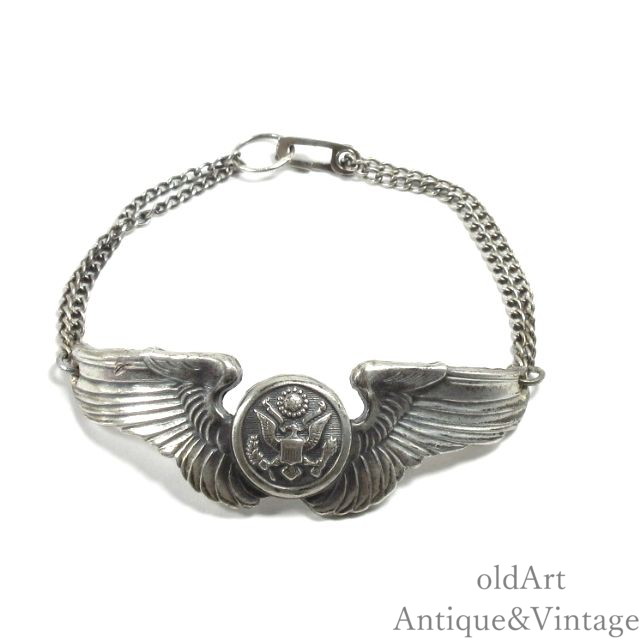 楽天市場】1950s ミリタリー シルバー パイロット ウィング