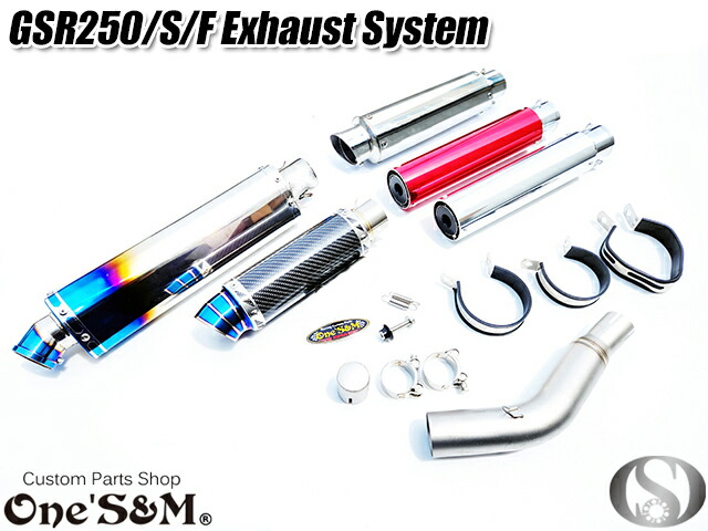 Realize スズキ GSR250 Aria スラッシュTypeSマフラー Realize スズキ GSR250 Aria チタン スラッシュ TypeS - メルカリ