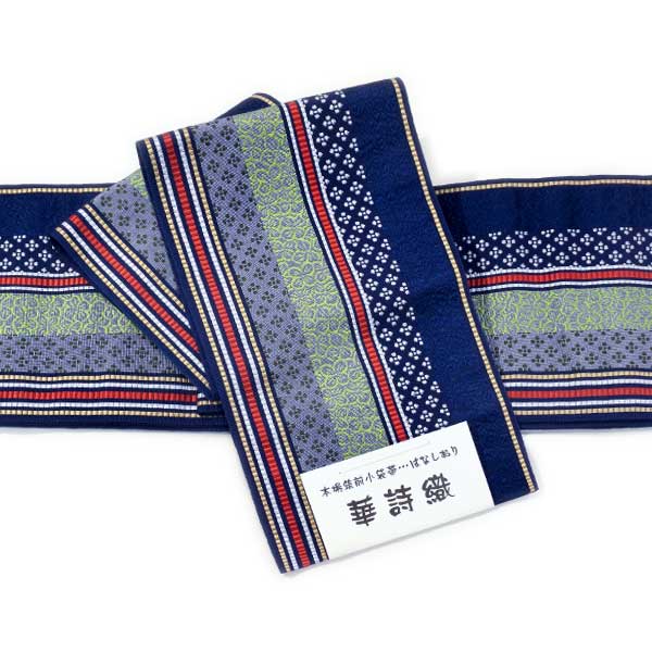 正絹 博多帯 半幅 発祥地 本筑 土地織り地 新作 発祥地筑前博多織 特撰 小袋帯 日本製 浴衣帯 半巾