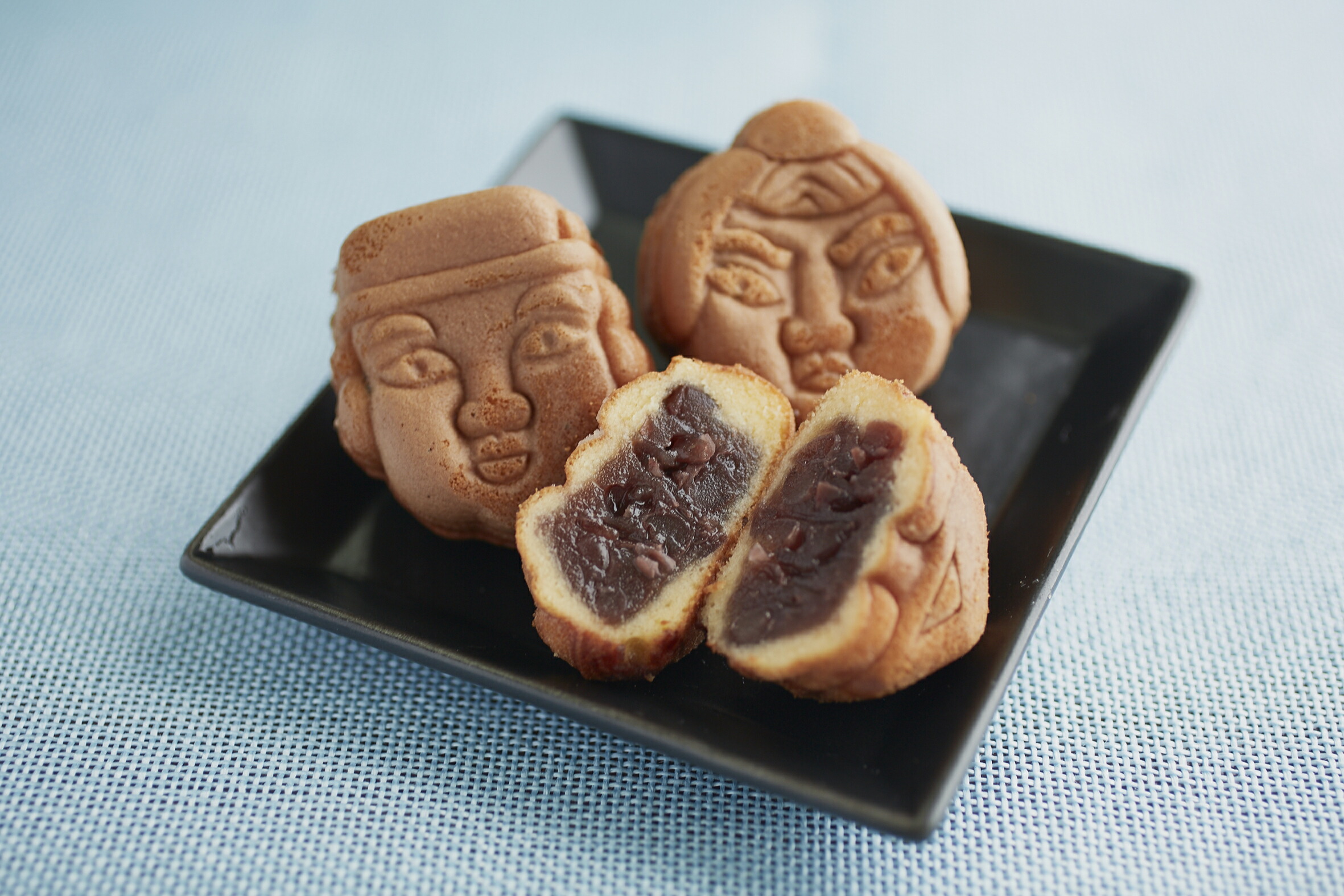 市場 大江戸 お取り寄せ 小倉あん 東京 4個入 老舗 人形焼 和菓子