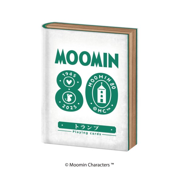 3月発売予定　【ネコポス送料無料】　ムーミン MOOMIN80 トランプ　ムーミン小説出版80周年画像