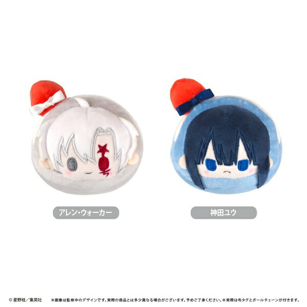 10月発売予定　【送料無料】　【2種類セット】　「D.Gray-man」　ロールケーキたぴぬい Vol.1 アレン・ウォーカー & 神田ユウ　ぬいぐるみ　全高約8cm画像