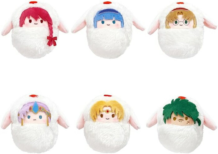 【送料無料】　魔法騎士レイアース　くるみたぴぬい　BOX　6個入　【1BOXで全種揃います】画像