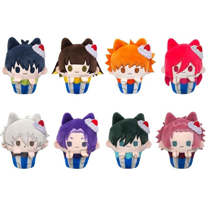 【送料無料】　TVアニメ「ブルーロック」 カップケーキたぴぬい　全8種類　BOX　8個入　【1BOXで全種揃います】