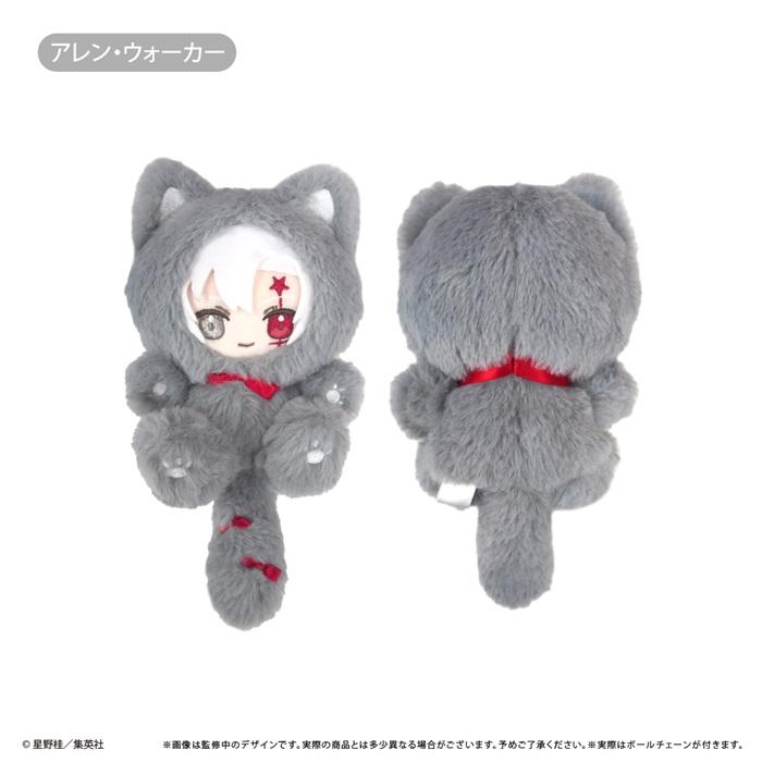 10月発売予定　【送料無料】　「D.Gray-man」　たぴにゃんこ Vol.1 アレン・ウォーカー　ぬいぐるみ　全高約15cm画像