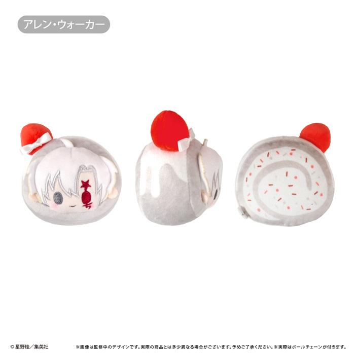 10月発売予定　【送料無料】　「D.Gray-man」　ロールケーキたぴぬい Vol.1 アレン・ウォーカー　ぬいぐるみ　全高約8cm画像