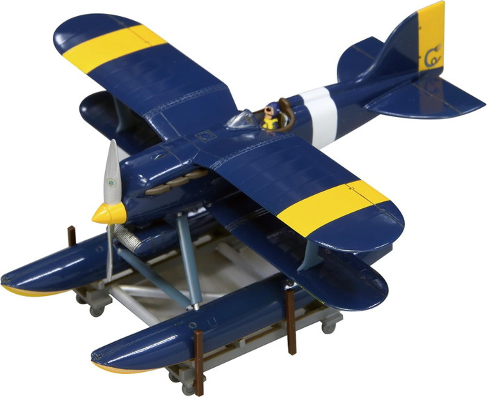 【送料無料】　紅の豚 カーチス R3C-0 非公然水上戦闘機 1/72スケール プラモデル FJ2画像