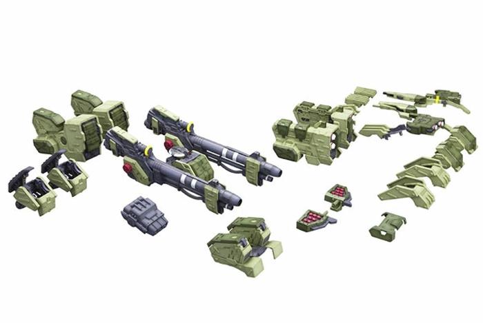 10月再入荷予定　【送料無料】　ゾイド 1/72 ライガーゼロ専用 パンツァーユニット マーキングプラスVer. プラモデル画像