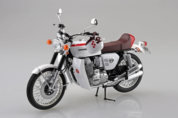 【送料無料】　アオシマ 1/12 ザ・バイク No.SP ワイルド7 飛葉ちゃんのCB750FOUR プラモデル画像