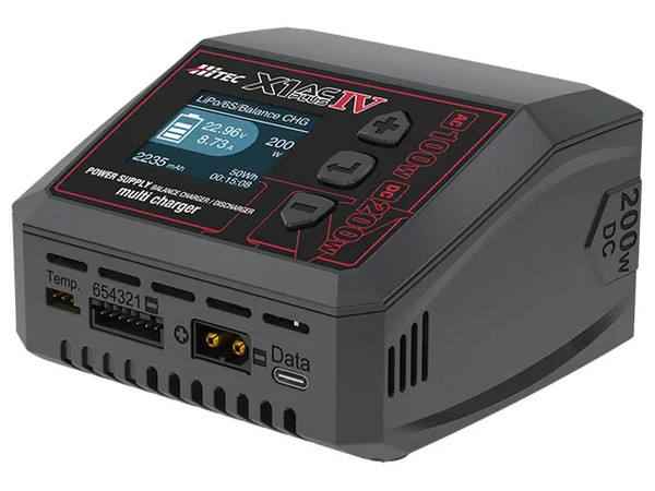 【送料無料】　HiTEC Multi Charger X1 AC PLUS IV AC/DC 充・放電器 44354
