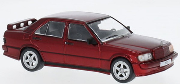 【送料無料】　IXO MODELS 1/43 メルセデスベンツ 190E 2.3 16V 1984 メタリックレッド \