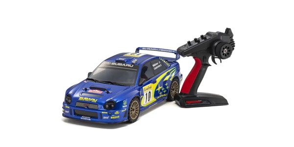 7月再入荷予定 【送料無料】　京商 1/10 EP 4WD フェーザーMk2 FZ02-R レディセット スバル インプレッサ WRC 2002 完成品電動R/C 34481T1