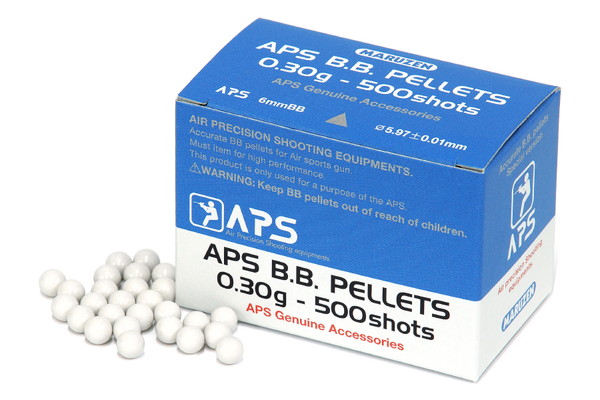 【6個セット】 【送料無料】 マルゼン APS BB 0.3g 6mmBB弾 500発入り