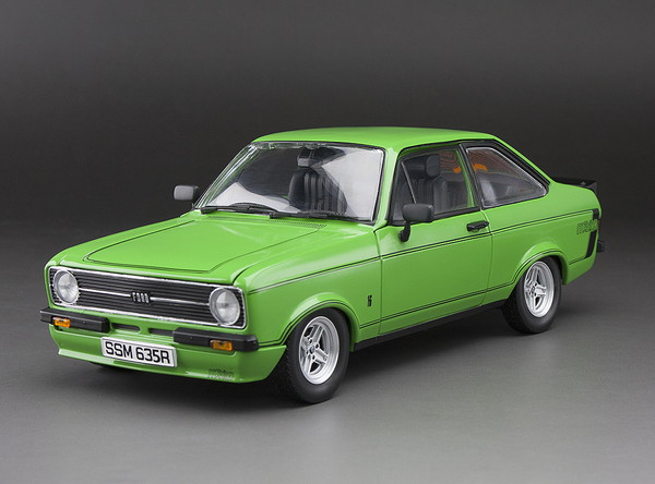 【送料無料】 SUNSTAR 1/18 1976年 フォード エスコート MK2 RS メキシコ シグナルグリーン RHD 完成品ダイキャストミニカー 4635R