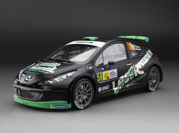 【送料無料】 SUNSTAR 1/18 プジョー 207 S2000 2013年 モンツァ・ラリーショー #58 C.Breen/S.Marshall 完成品ダイキャストミニカー 5441