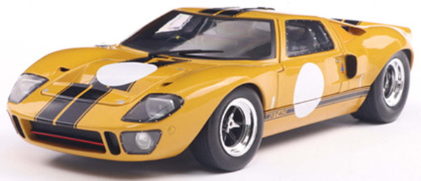 【送料無料】　SOLIDO 1/18 フォード GT40 Mk.1 1968 (イエロー) 完成品ダイキャストミニカー S1803011