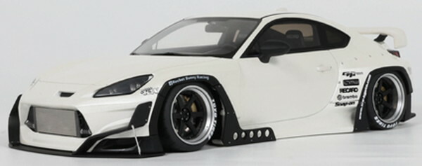 【送料無料】 GT SPIRIT 1/18 パンデム トヨタ GR86 2023 (ホワイト) 完成品ミニカー GTS498