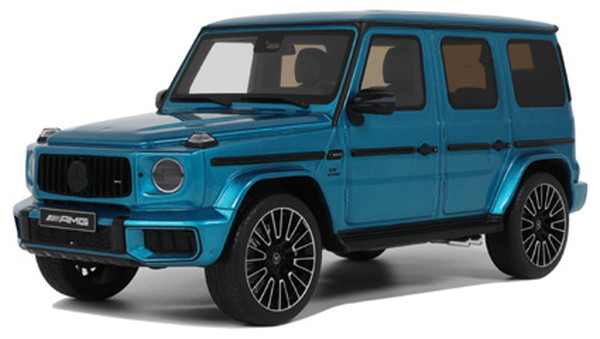 【送料無料】 GT SPIRIT 1/18 メルセデスベンツ G63 AMG 2024 (ブルー) 完成品ミニカー GTS925