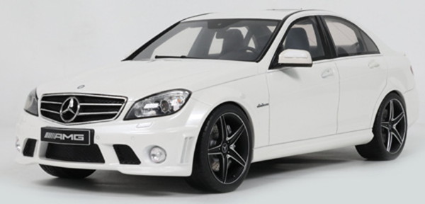 【送料無料】 GT SPIRIT 1/18 メルセデスベンツ C63 AMG 2007 (ホワイト) 完成品ミニカー GTS928