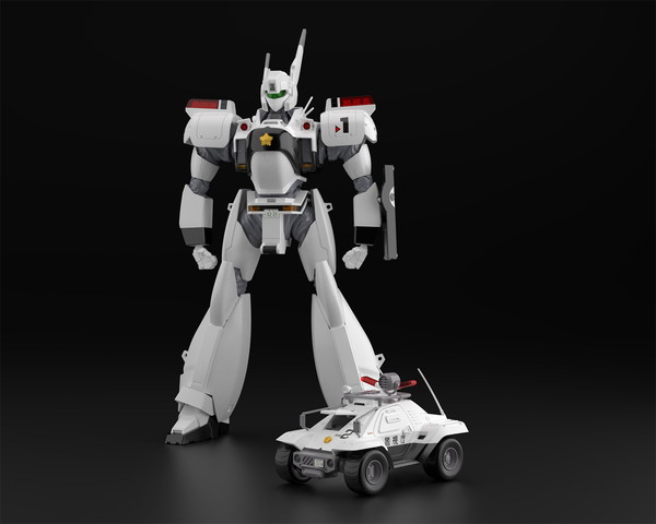 【8月発売予定】　【送料無料】　アオシマ ACKSシリーズ 機動警察パトレイバー 1/43 AV-98 イングラム1号機 + 98式特型指揮車セット プラモデル MP-01画像