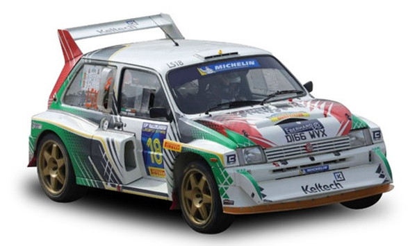 【送料無料】　SUNSTAR 1/18 MG メトロ6R4 2019 ラリーレジェンド #18 R.Breen/S.Hassett 完成品ダイキャストミニカー 5548