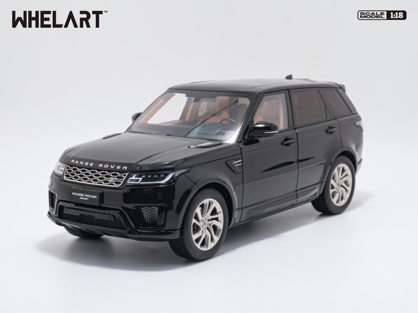 【貨物輸送無料】 WHELART 1/18 範囲ローバー 運動競技 黒いこと 成し遂げる品ダイキャストミニカー WA180301