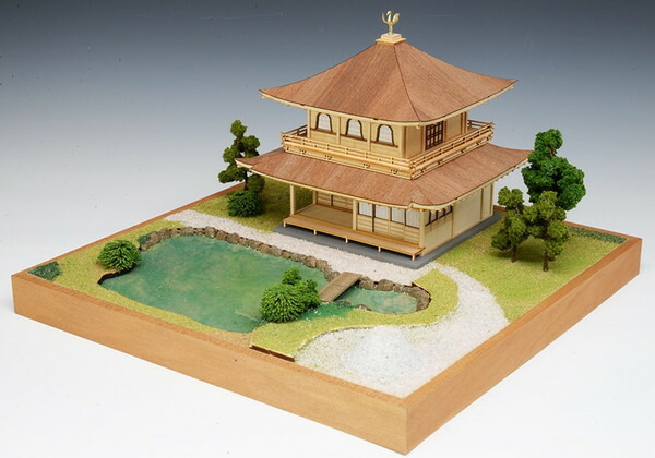 楽天市場】【送料無料】 木製建築模型 1/150 清水寺 本堂・舞台 : トイ