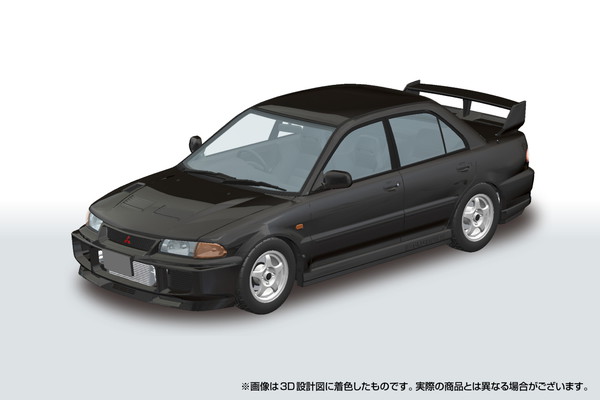 【10月発売予定】　【送料無料】　アオシマ 1/24 頭文字D No.20 須藤 京一 CE9A ランサーエボリューションIII プラモデル画像
