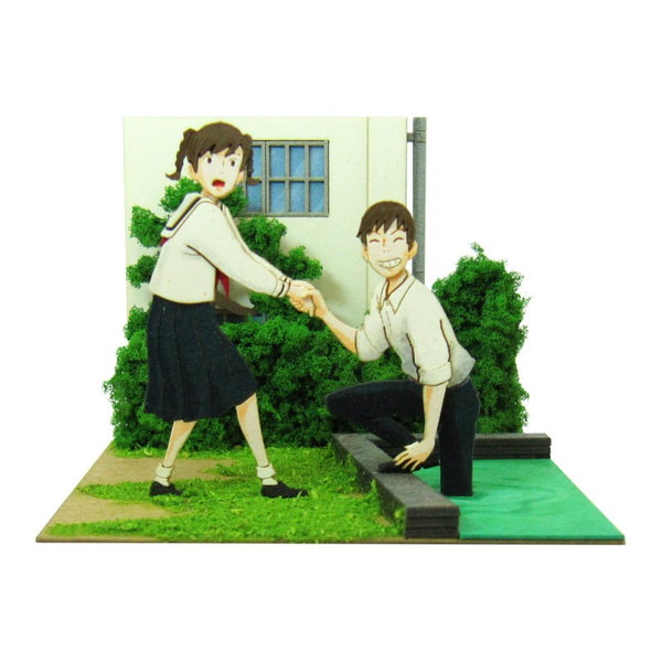 【定形外郵便送料無料】　さんけい MP07-78 みにちゅあーとキット スタジオジブリmini コクリコ坂から 記念撮影 ペーパークラフトキット画像