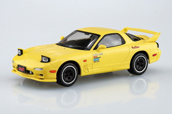 【送料無料】　アオシマ 1/32 楽プラ スナップキット No.CM-2 頭文字D 啓介のFD プラモデル画像
