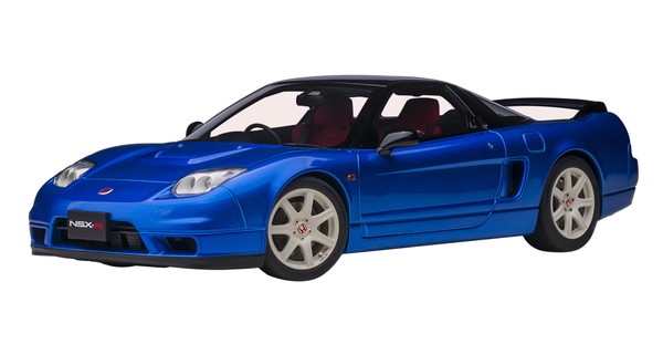 【貨物輸送無料】 AUTOart 1/18 ホンダ NSX-R (NA2) ロングビーチブルー・パール 成し遂げる品ミニカー 73218