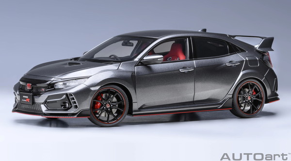 【送料無料】 AUTOart 1/18 ホンダ シビック タイプR (FK8) 2021 ポリッシュドメタル・メタリック 完成品ミニカー 73221