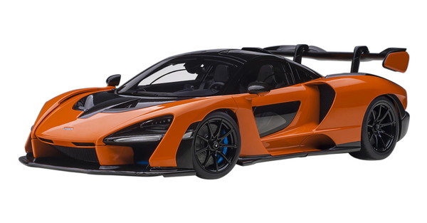 【送料無料】　AUTOart 1/18 マクラーレン セナ オレンジ 完成品ミニカー 76078